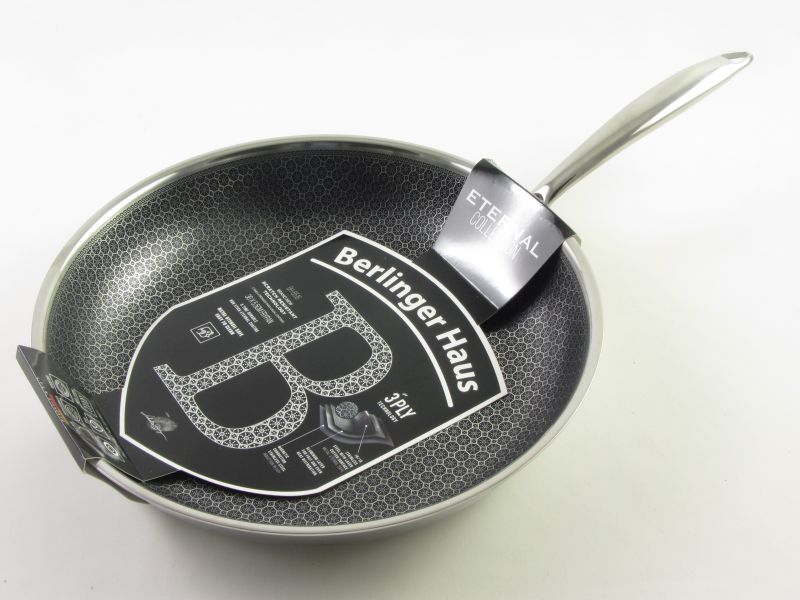 Eterna bevonatos indukciós serpenyő 30 cm - Berlinger Haus