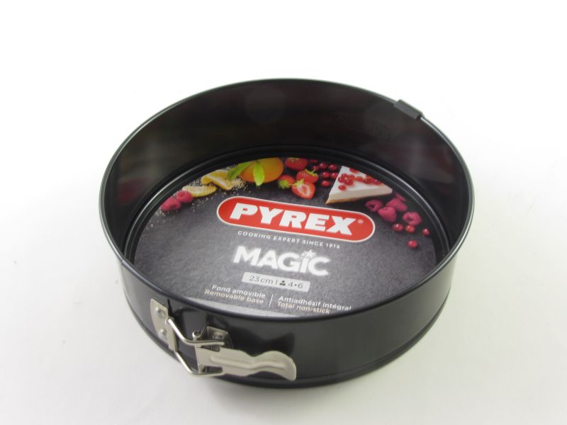 Tapadásmentes kapcsos tortaforma 23 cm - Pyrex Magic